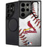 MLB St. Louis Cardinals Game Ball Galaxy S25 Ultra Kickstand Case